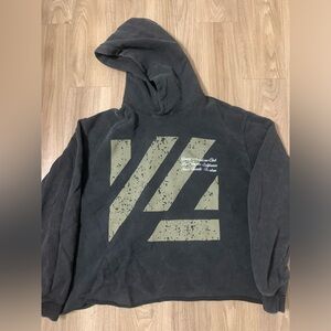 YoungLA Men's Black Graphic Hoodie